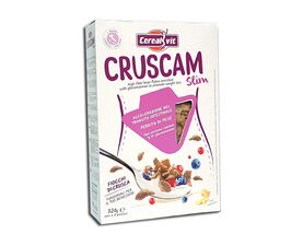 Νιφάδες Σιταριού Cruscam Slim με Γλυκομαννάνη 320g (CerealVit)